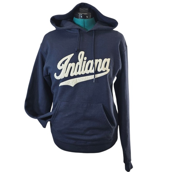 Champion Indiana Hoodie Sweatshirt Pullover Ladies Women's Size S Small - Picture 1 of 9